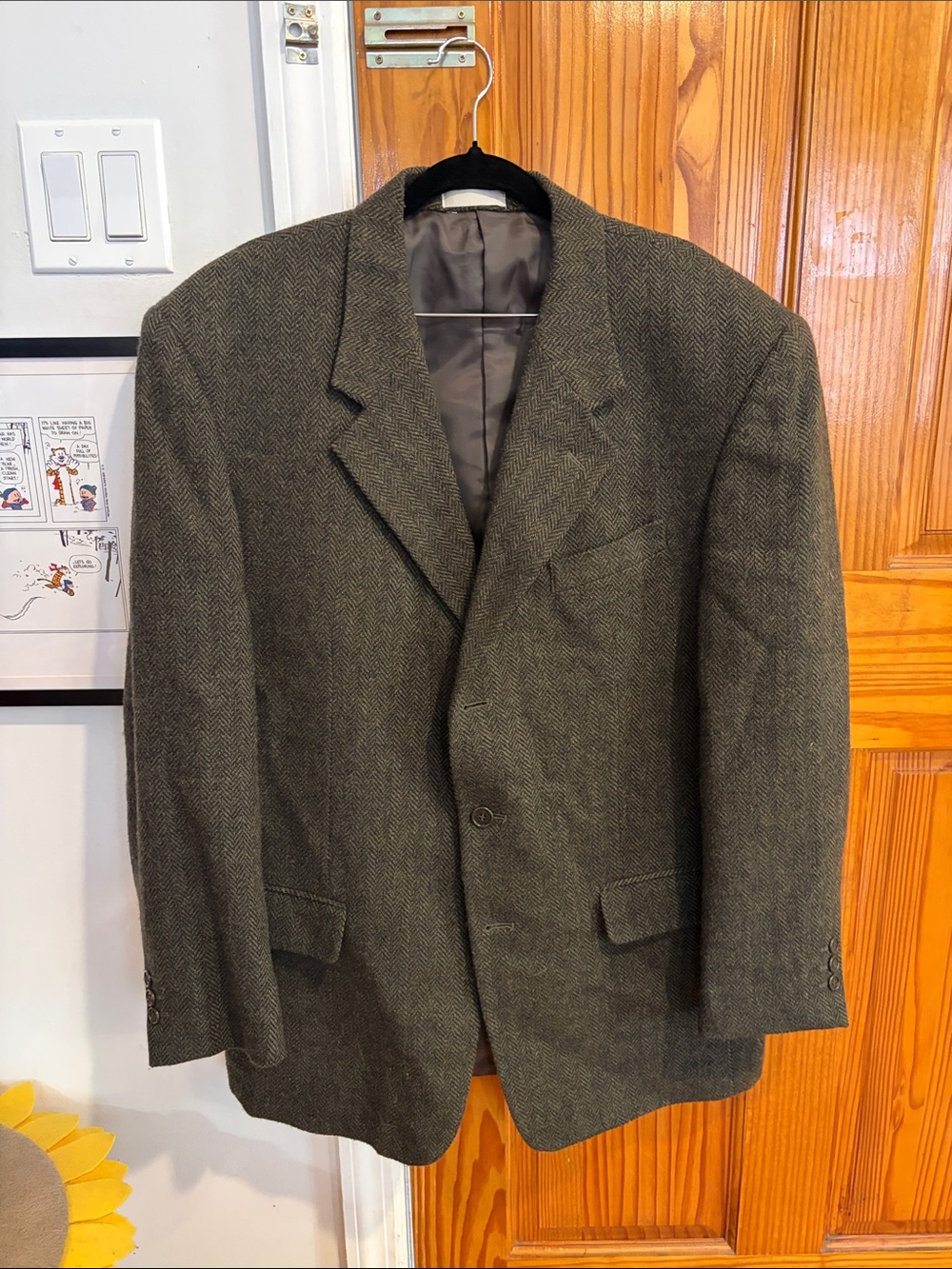 Quails Men’s Shetland Herringbone Blazer